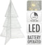 Boom Vouwbaar Met LED 50 cm Wit.