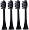 Boombrush Sonische Opzetborstel Zwart 4 stuks