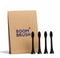 Boombrush Sonische Opzetborstel Zwart 4 stuks