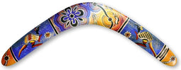 Boomerangfan Boemerang aboriginal rechts