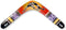 Boomerangfan Boemerang falcon original rechts
