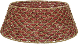 Boomring zeegras d70h28cm rood
