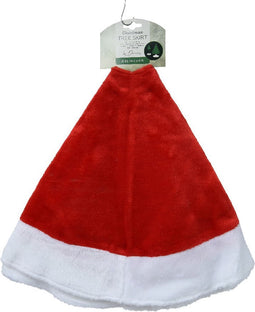 Boomrok polyester d85l0.8 cm rood/wit