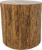 Boomstam bijzettafel - ø45 cm - teak