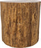 Boomstam bijzettafel - ø45 cm - teak