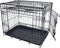 Boon Draadkooi met Deur en Schuifdeur Zwart 76 x 48 x 54 cm