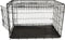 Boon Draadkooi met Deur en Schuifdeur Zwart 76 x 48 x 54 cm