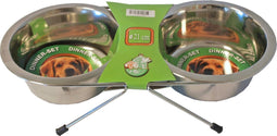 Boon Droogvoer Dinner set+2 bakkn RVS 21cm