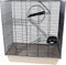Boon Interzoo Rattenkooi Rat 70 Zwart / Beige 70,5X40,5X79,5CM