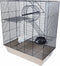 Boon Interzoo Rattenkooi Rat 70 Zwart / Beige 70,5X40,5X79,5CM
