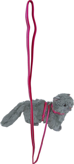 Boon Kittentuig Nylon + Lijn Neon Roze