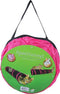 Boon Speeltunnel Nylon Zwart - Roze 85 x 25 cm