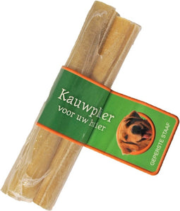 Boony Hondensnack - Inhoud 3 sticks - Lengte 12cm - Hondensnacks - Honden snack - Kauwbot hond - Runderhuid kauwstaaf