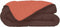 Easybed - Dekbed Hoesloos Wasbaar - Vaste Overtrek Chocolade & Koraal 140x200cm