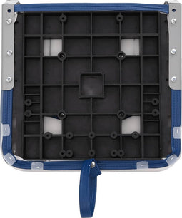 Bootstoel met hoge rugleuning inklapbaar 39x43x58 cm