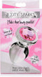 Booty Sparks - Pink Gem Glazen Buttplug Met Siersteen - Roze - Drie maten Large