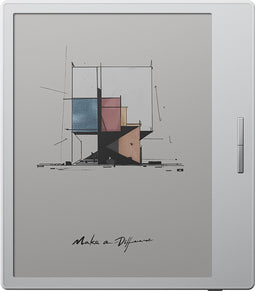 BOOX Go Color 7 - Wit - e-inkt e-reader met 7" kleuren display, android 12, play store, bladerknoppen