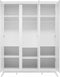 Bopita Anne 3-Deurskast - White