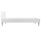 Bopita bed 90x200 (excl. bodem) - Wit/Grijs
