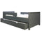 BOPITA - BED JONNE 90X200 - MIX & MATCH - DEEP GREY