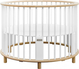 Bopita Box Rondo - Ø102 cm. - White / Natural