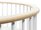 Bopita Box Rondo - Ø102 cm. - White / Natural