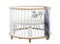Bopita Box Rondo - Ø102 cm. - White / Natural