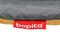 Bopita Boxkleed Square - 95x75 cm. - Yellow/Anthracite