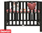 Bopita Brent Box - 95x75 cm. - Zwart