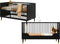 Bopita Cloë bedbank 70x140 - Mat Zwart