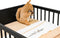 Bopita Cloë bedbank 70x140 - Mat Zwart