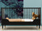 Bopita Cloë bedbank 70x140 - Mat Zwart