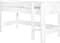 Bopita Combiflex halfhoogslaper 90x200 met rechte trap - Wit