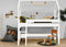 Bopita Combiflex halfhoogslaper 90x200 met schuine trap Home - Wit