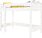 Bopita Combiflex hoogslaper 90x200 met rechte trap - Wit