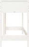 Bopita Combiflex hoogslaper 90x200 met rechte trap - Wit