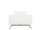 Bopita Fenna bed 90x200 - Wit/Naturel