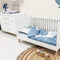 Bopita Fenna Bedbank - 70x140 cm. - Grijs/Naturel