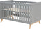 Bopita Fenna Bedbank - 70x140 cm. - Grijs/Naturel