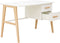 Bopita Fenna Bureau 2 Lades - White/Natural