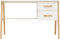 Bopita Fenna Bureau 2 Lades - White/Natural