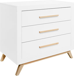 Bopita Fenna Commode 3 Laden - Wit/Naturel