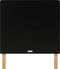 Bopita Floris bedbank 70x140 - Mat Zwart/Naturel