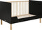 Bopita Floris bedbank 70x140 - Mat Zwart/Naturel