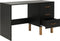 Bopita Floris bureau - Mat Zwart/Naturel