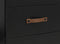 Bopita Floris bureau - Mat Zwart/Naturel