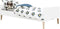 Bopita Indy bed 90x200 (excl. bodem) - Wit/Naturel