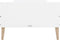 Bopita Indy bed 90x200 (excl. bodem) - Wit/Naturel