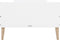 Bopita Indy bed 90x200 (excl. bodem) - Wit/Naturel