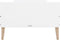 Bopita Indy bed 90x200 (excl. bodem) - Wit/Naturel